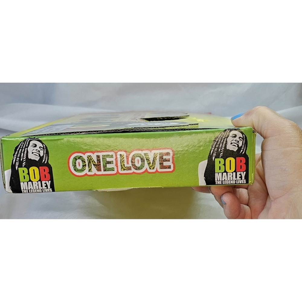 NEW 3.1/4"  1 Thick Round Glass‎ Cigarette Ashtray 3 Bob Marley Design To Choose - Picture 11 of 14